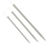 Operitacx 6 Pièces Enfileur de Fil Aiguille à Fil frivolité Aiguilles émoussées à chas Outils de Broderie enfile Aiguille xoutil Appareil d'enfilage Machine à Broder Plastique Blanche