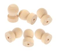 Operitacx 6 Pièces Lot de Poignées pour Remplacement Design Rétro Élégant Compatibles Plupart des Têtes de Tampon pour Scrapbooking et Artisanat