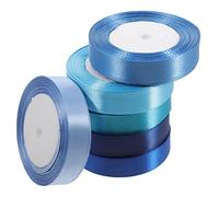 Operitacx 6 Rouleaux Ruban Cadeau Ruban Tissé Polyvalent Ajustable Surface Lisse sans Plis pour Cadeau Décoration Fête et Artisanat