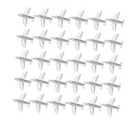 Operitacx 60 Pièces Punaise Avion punier d'avion en métal Carte des punaises Carte d'avion Crochets de Pouce Pin de poussée de Photo Mignonne Alliage de Zinc