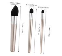 Operitacx 6pièces Éponge De Mélange pour Artiste Outils De Mélange Stylo Éponge Croquis Dessiner Estompe Ombre Lavable Réutilisable Applicateur Frotter