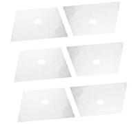 Operitacx 6pièces Protège-brûleurs à Gaz Réutilisables Lot Protection Pour Plaques De Cuisson à Gaz Adaptées Aux Cuisines Et Restaurants