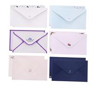 Operitacx 8 Ensembles Papeterie Floral avec Enveloppes à Lettres Animaux et Fleurs pour Écrire des Notes et Félicitations