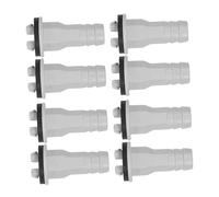 Operitacx 8 Pièces Connecteurs de Drainage Étanches pour Tuyau de Climatisation Adaptateurs Drain Air Conditionné pour Unités Mini Split Installation Facile et Compatible Multi-modèles