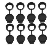 Operitacx 8 pièces Couvercle de Protection Étanche pour Serrure de Porte Lot de Panneau Verrouillable Poussière pour Armoires Électriques Extérieures et Coffrets de Commande
