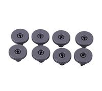 Operitacx 8 Pièces Roues pour lave-vaisselle plat appareil accessoires roulette du panier inférieur kit de réparation roue de panier inférieur pour lave-vaisselle Grey