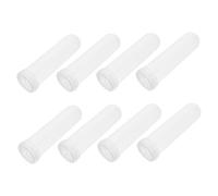 Operitacx 8 pièces Tube à Fleurs Plastique Transparent Lot de Prolongateur de Fraîcheur avec Apport Eau pour Arrangements Floraux Au Sol et Décorations Événementielles