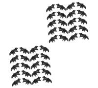 Operitacx 80 Pièces Accessoires D'Ailes De Chauve-Souris Petite Aile De Chauve-Souris D'Halloween Réaliste Aile De Chauve-Souris D'Halloween Petites Appliques D'Ailes De Chauve-Souris