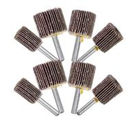 Operitacx 8pièces Lot Roues à Lamelles Abrasives pour Meuleuse Électrique Assortiment Multifonction pour Métal Bois et Plastique Facile à Installer et Portable Style Plusieurs styles