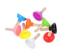Operitacx 9 Pièces Accessoire de Farce Magicien Ventouse Mini en Silicone et Bois, Portable Design Réaliste pour Spectacles sur Scène et Performances à Domicile Plusieurs Styles