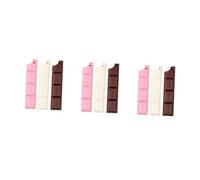 Operitacx 9 Pièces Stylo Bille Chocolat Kawaii Stylo Gel Cartoon pour Garçon Fille Décoration Ludique pour École et Bureau