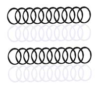 Operitacx 96 Pièces Élastiques de Tissage pour Métier à Potholder Extensibles Résistants pour Boucles de Tissage Diy Accessoires Polyvalents pour Artisanales