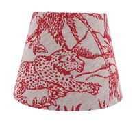 Operitacx Abat Jour Tissu Brodé pour Lampe de Sol Couverture pour Lampe de Table Style Tropical Individuel Motif Aléatoire