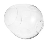 Operitacx Abat Jour Verre pour Lampe Suspendue Éclairage Intérieur Décoratif avec Design Concave Parfait pour Salon Moderne et Élégant