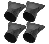 Operitacx Accessoire Buse Concentrateur Étroit pour Sèche-cheveux en Plastique Noir 4pcs Coiffure Précise et Polyvalente Compatible 4-4,8cm