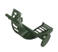 Operitacx Accessoire de Terrarium pour Araignée Sauteuse Escalier Rotatif Duplex en Pla Vert et Support Magnétique pour Décor Sécurisé
