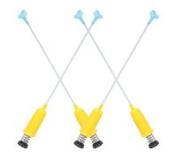 Operitacx Accessoires pour Lave-linge 4 Pièces Tiges de Fixation 51 Cm Jaune Stabilisateur Anti-vibration pour Machine à Laver Usage Domestique Amortisseur Solide