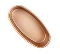 Operitacx Acier au Carbone Plaque de Cuisson Antiadhésive pour Four Maison | Forme Simple, Entretien Facile, Usage Domestique et Atelier Pâtissier, Couleur Or, Pratique au Quotidien