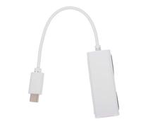 Operitacx Adaptateur USB C Ethernet Compact et Résistant Convertisseur Réseau Type C Mbps Portable pour et Ordinateurs Portables