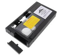 Operitacx Adaptateur VHS-C pour Caméscope Convertisseur de Lecture Accessoires Numériques Compatible Lecteurs de Cassettes Compact et Portable Plastique Solide 1 Pièce Noir