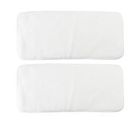 Operitacx Alèses Respirantes Lavables Urinaires pour Microfibre Adultes en Blanche et Douces, Lot de 2 Pièces pour Soins Quotidiens en Environnements Chauds