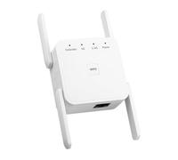 Operitacx Amplificateur de Signal Mbps avec Répéteur Mural Routeur Haute Puissance à Externes Bouton de Cryptage Port Réseau Relais Stable pour Maison et Bureau Blanc