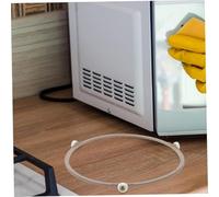 Operitacx Anneau Support Plateau Tournant pour Micro Ondes Bague Rotative Ronde Compatible Plateaux de Rechange pour Four à Micro Ondes Rotation et Chauffage Uniforme