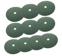 Operitacx Anneaux de Paillis Rond en Tissu Non Tissé Vert 10pcs pour Protection des Racines D'arbres et Arbres Fruitiers en Verger ou Jardin Perméabilité et Rétention D'humidité