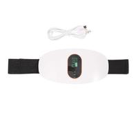 Operitacx Appareil de Massage Abdominal Électrique Ceinture Vibrante Portable pour Ventre Plat, Outil de Massage Minceur Taille, Produit de Santé Compact et Léger, Maison et Voyage