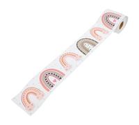 Operitacx Autocollants Bordures Tableau Arc-ciel Décoratifs pour Salle de Classe Stickers Muraux Bordure Affichage pour Tableaux Murs et Fenêtres