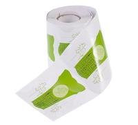 Operitacx Autocollants Guide de Forme à Ongles 100 Pcs Papier D’extension Gel UV Transparent Compact pour Manucure Professionnelle et Amateur, Outils Nail Art Adaptés Manucure Française