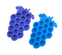 Operitacx Bac à Glaçons Couleur Aléatoire en Silicone Moule à Chocolat de Raisin Outil Pratique et Résistant pour Glaçons Originaux Cuisine DIY