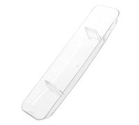 Operitacx Bac à Huile Transparent pour Cuisinière Collecteur de Graisse pour Hotte de Cuisine Accessoire Durable Renforcé Facile à Nettoyer pour Environnement de Cuisine Propre