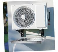 Operitacx Bac Égouttement Climatiseur avec Tuyau Bac Drainage Robuste et Stable pour Condensation Extérieure Récupérateur Basculement Compatible Modèles