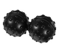 Operitacx Balle Sensation Confortable et Mobilisation Corps de Toucher Cou en Massage Cacahuètes Silicone Noir des Articulations