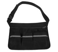 Operitacx Banane de Massage Noire pour Masseur, Organiseur de Rangement pour Flacons D'huile Essentielle et Lotion de Massage, Pochette Pratique à Suspendre la Taille, pour Usage