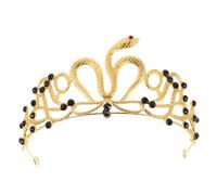 Operitacx Bandeau D'anniversaire pour Femmes Couronne Serpent Égyptienne en Alliage Léger et Design Ergonomique pour Mariages et Occasions Spéciales