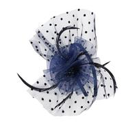 Operitacx Bandeau Vintage en Maille Dentelle Chapeau Élégant pour Mariée, Accessoire de Fête Qui Attire L'attention et Ajoute une Touche de Noblesse