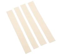 Operitacx Bandes de Feutre Autocollantes Protection les Chocs Blanches Lot de 4 Qualité Sonore Supérieure pour Touches D'instruments à Vent pour Flûte et Clarinette