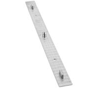 Operitacx Barre D'Animation En MéTal à 3 Broches, Outil De Positionnement Pour Dessin Animé, RèGle Portable Pour Artistes, Fournitures De Dessin Pour Fixation De Papier