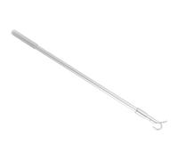 Operitacx Barre Télescopique en Alliage D'aluminium pour Stores Verticaux Crochet, Surface Lisse, pour Tirer Les Rideaux et Stores, Longueur Réglable