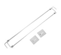 Operitacx Barres de Fixation Réglables Acier Inoxydable pour Réfrigérateur de Camping-car Tiges Stabilisatrices Ajustables pour Rangement Intérieur Support Robuste pour Caravanes et