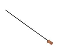 Operitacx Bâton de Mahl à Tête Sphérique pour Peintres, Alliage | Repose-main en Similicuir, Structure en Deux Sections Détachable, Support Portable, Réduit la Fatigue du Poignet