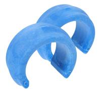 Operitacx Bloc de Lestage pour Tuyau de Piscine 2pcs en PP Bleu Accessoire Piscine Hors Sol Facile à Utiliser pour Améliorer L'efficacité Nettoyeur