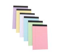 Operitacx Bloc-notes ligné de 6 pièces, 30 feuilles détachables, idéal pour la sténographie, la maison, l'école ou le bureau.