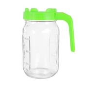 Operitacx Bocal à Germes de Luzerne et Haricots Mungo, Verre Plastique Vert | Prévention de L’eau Stagnante, Rinçage et Drainage Simples, Réutilisable, pour Balcon et Chambre