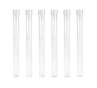 Operitacx Boîte à Parfum Tube de Rangement Agilawood 6pcs en Plastique Protection la Poussière Usage Longue Durée pour Bâtonnets de Parfum pour Sandalwood