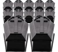 Operitacx Boîte Cercueil Halloween Miniature 5.5X3.7X6.9 Cm Plastique Léger Coffret Bonbons Réutilisable Décoration Fête Saisonnière