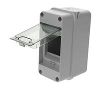 Operitacx Boîte de Distribution Électrique Étanche Voies avec Fenêtre Transparente Protection Circuit pour Intérieur et Extérieur Boîte de Jonction Compacte et Durable