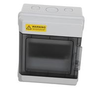 Operitacx Boîte de Distribution Électrique Extérieure Étanche avec Fenêtre Transparente Résistant Aux Uv Protection Eau pour Centres Commerciaux et Stations Électriques Montage Flexible pour